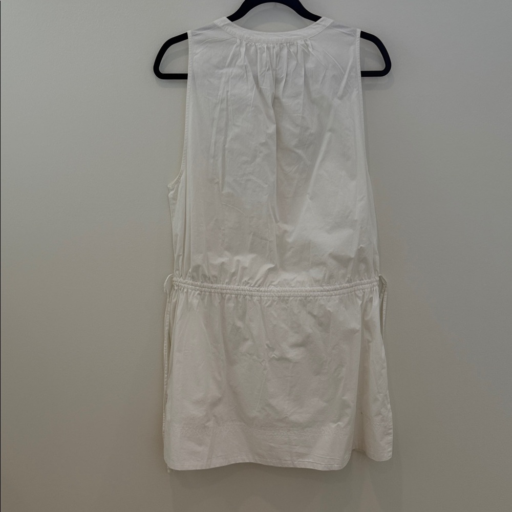 Splendid White Cotton Mini Dress - Picture 9 of 9
